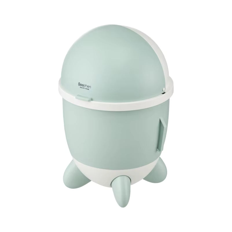 Rocket Rubbish Bin