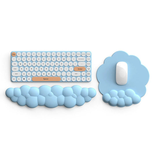 Cloudy Mousepad & Wrist Rest
